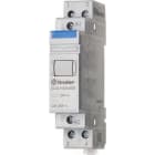 FINDER - Relé auxiliar modular SERIE 22, montaje carril 35mm, 2NA, 20A, AgSnO2, 12V DC