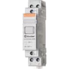 FINDER - Relé auxiliar modular SERIE 22, montaje carril 35mm, 1NA + 1NC, 20A, AgSnO2, 24V DC (emb.1u)