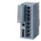 SIEMENS - Switch gestionable Layer 2 de Ethernet Industrial SCALANCE X/SCALANCE XC208G PoE con certificación IEC 62443-4-2 54V DC