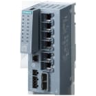 SIEMENS - Conmutador IE gestionable SCALANCE XC206-2SFP G EEC 6 puertos RJ45 10/100/1000 Mbits/s, 2 bahías SFP 1000 Mbits/s, 1 puerto de consola, led