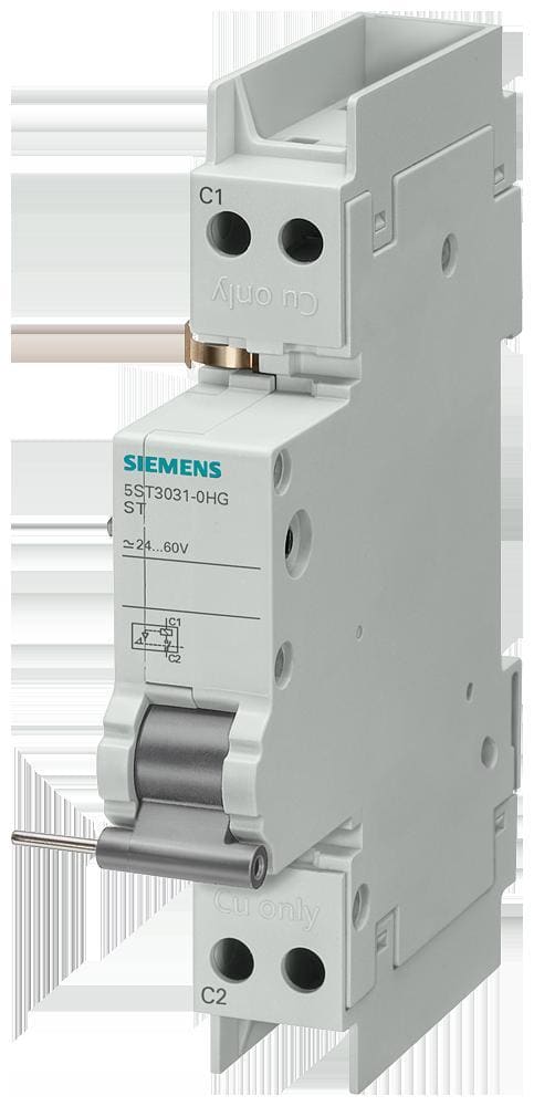 SIEMENS - Disparador de apertura 110 - 480V AC para automático magnetotérmico según UL489