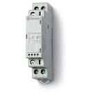FINDER - Contactor modular SERIE 22, 2NC, 25A AgSnO2, 12V AC/DC, indicador mecánico + LED