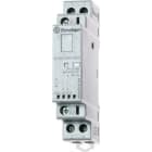 FINDER - Contactor modular SERIE 22, 1NA+1NC 25A AgSnO2, 12V AC/DC, indicador mecánico + LED
