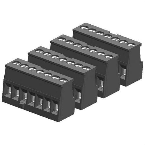 SIEMENS - Repuesto de bloques de bornes E/S chaoado en oro push-in para módulo de señales analógicas de 8/16 canales 4 unidades con 11pines