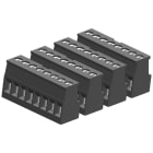 SIEMENS - Repuesto de bloque de bornes E/S estañados diseño push-in para CPU 1211C/1212C lado de salidas 4 unidades con 8 pines cada uno