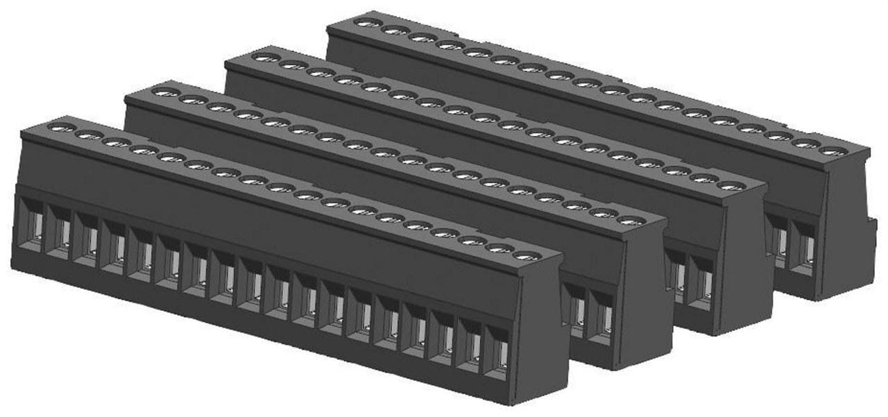 SIEMENS - Paquete bloque bornes CPU 1217C salidas 18 tornillos (4u)
