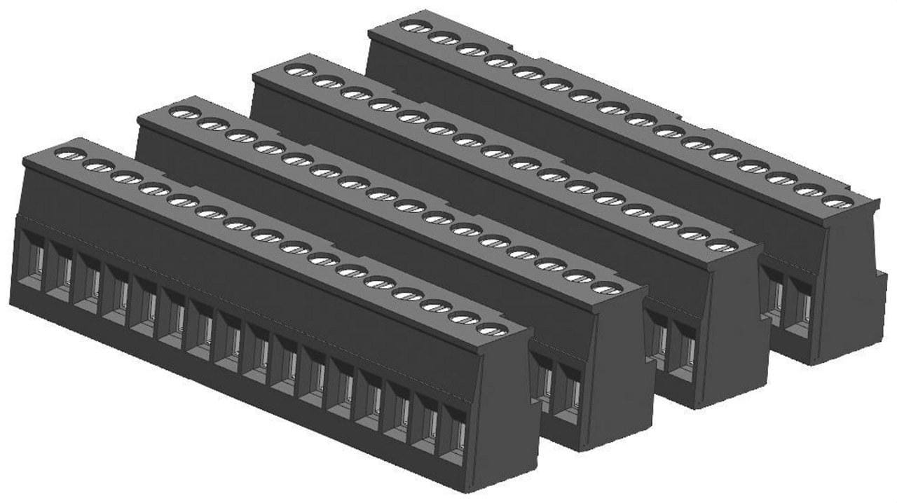SIEMENS - Paquete bloque bornes CPU 1217C entrada 16 tornillos (4u)