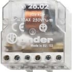 FINDER - Telerruptor electromecánico/conmutador 4 secuencias SERIE 26, borne de tornillo, 2NA 10A, 230V AC