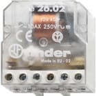 FINDER - Telerruptor electromecánico/conmutador 3 secuencias SERIE 26, borne de tornillo, 2NA 10A, 230V AC