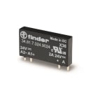 FINDER - Relé de estado sólido para circuito impreso SERIE 34, 1NA 5V, salida 6A, 24V DC