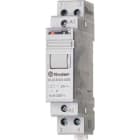 FINDER - Telerruptor modular/desviador bipolar 1NA+1NC 16A SERIE 20, montaje carril 35mm, 230V AC contactos AgNi (emb.1u)