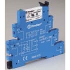 FINDER - Interfaz modular SERIE 38, relé electromecánico 1 contacto conmutado 6A, 220...240V AC/DC, bornes de jaula
