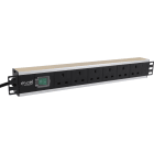 EXCEL - EXCEL 6-WAY POWER STRIP HORIZONTAL
