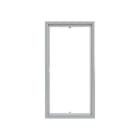 ABB - Marco BL640D aluminio cepillado para UK64