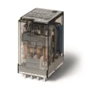 FINDER - Relé industrial para circuito impreso SERIE 55, 4 contactos conmutados, 7A, AgNi, 24V DC