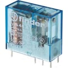 FINDER - MINI-RELÉ CIR.IMPRESO/ENCHUFABLE-RETICULADO 5mm 40,1 CTO.CONMD.16A,AGNI,24V DC