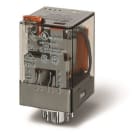 FINDER - RL.INDUST.ENCHBL.ZOC.OCTAL 60,2 CTO.CONMD.10A,AGNI,24V DC,PULS.PBA.+IND.MECN.(em