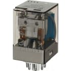 FINDER - RL.INDUST.ENCHBL.ZOC.OCTAL 60,2 CTO.CONMD.10A,AGNI,24V DC,PULS.PBA