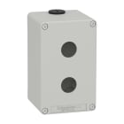 Schneider Electric - Caja vacía con 2 orificios gris