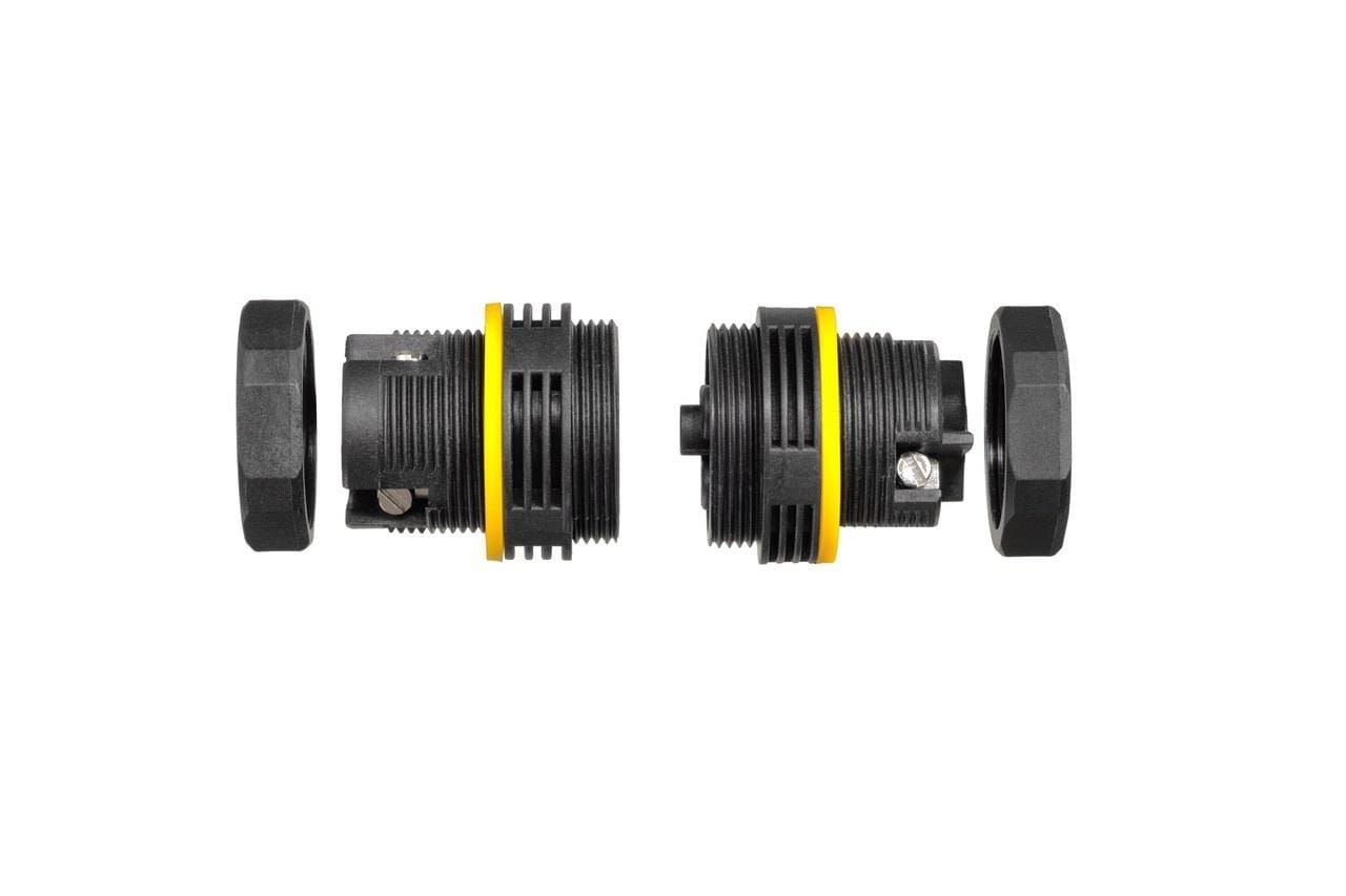 TEKOX - Conector M para montaje en panel 2P 0,5-2,5mm² IP68