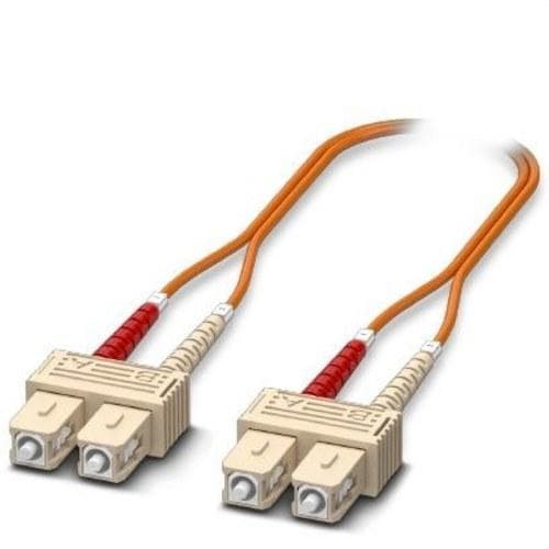 PHOENIX CONTACT - Cable Patch para fibra óptica multimodo FOC-SC:PA-SC:PA-OM2:D01/1