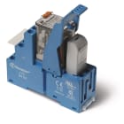 FINDER - INTERFAZ MDR.RL.58,BNE.JAULA,CRL.DIN 35mm,4 CTO.CONMD.7A,230V AC,AGNI,LED