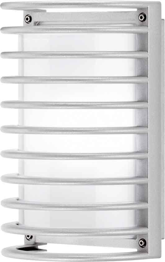 PIL - Aplique exterior NIKKO+ 27G E27 100W gris opaco