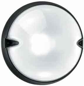 PIL - APLIQUE CHIP TONDO 30 E27 NEGRO