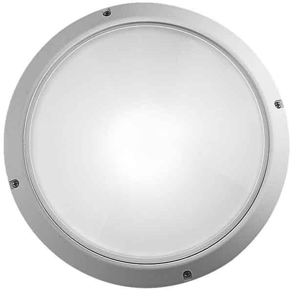 PIL - Plafón techo SUPERDELTA TONDO 1x75W E27 blanco