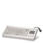 SIEMENS - Teclado USB INT, KV25605 INOX con conector USB IP67 tipo A, tapa protectora incluida, a prueba de vandalismo