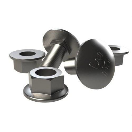 BASORFIX - Conjunto tornillo y tuerca B3-50 I304 acero inoxidable AISI 304 (Pack 50u)