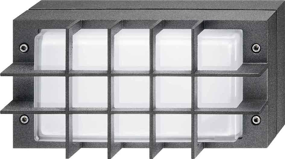 PIL - LUMINARIA BLIZ GUARD 1X60W E27 ANTRACITA