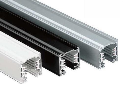 FREPI - Carril binario Quadro 3m anodizado