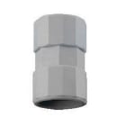 GAESTOPAS - Manguito unión tubo-tubo libre de halógenos diámetro 25 IP67 gris