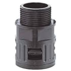 ERMA - Racor RQG-M diámetro 34,5 M32x1,5 IP 68 gris