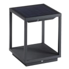 DOPO - Baliza solar SOLEI IP54 LED 3,5W 300lm antracita