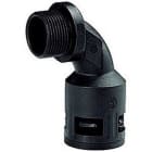 ERMA - Racor RQB90-P diámetro 42,5 36 IP 67 negro