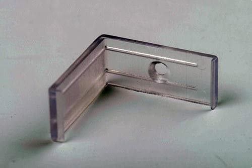 BLUELED - Clip plástico sujeción 4634 30x30mm