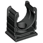 ERMA - Soporte RQH poliamida tubos Pg9 con tapa gris