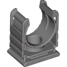 ERMA - Soporte RQH poliamida tubos Pg29 negro