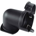 ERMA - Racor corrugado MULTI-WFP diámetro 95 negro