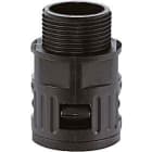 ERMA - Racor RQG1-M diámetro 42,5 M50x1,5 IP 66 negro