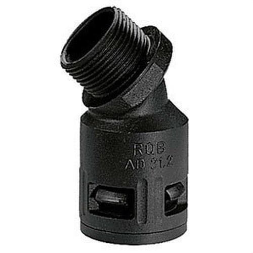ERMA - Racor RQB1 45-M diámetro 13,0 M16x1,5 IP65 negro