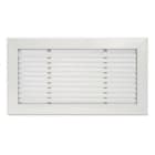 AIRZONE - Rejilla lineal 15º 1 direcciones clip 700x150 blanco