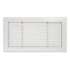 AIRZONE - Rejilla lineal 15º 1 direcciones clip 200x150 blanco