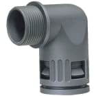 ERMA - Racor RQW-M diámetro 13 M12x1,5 IP 68 negro