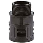 ERMA - Racor RQG-M diámetro 10 M12x1,5 IP 68 gris