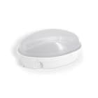 FANTON - Plafón oval panda 60W gris rojo