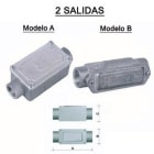 GAESTOPAS - Caja derivación rosca 3 salidas M20x1,5 118x67x42