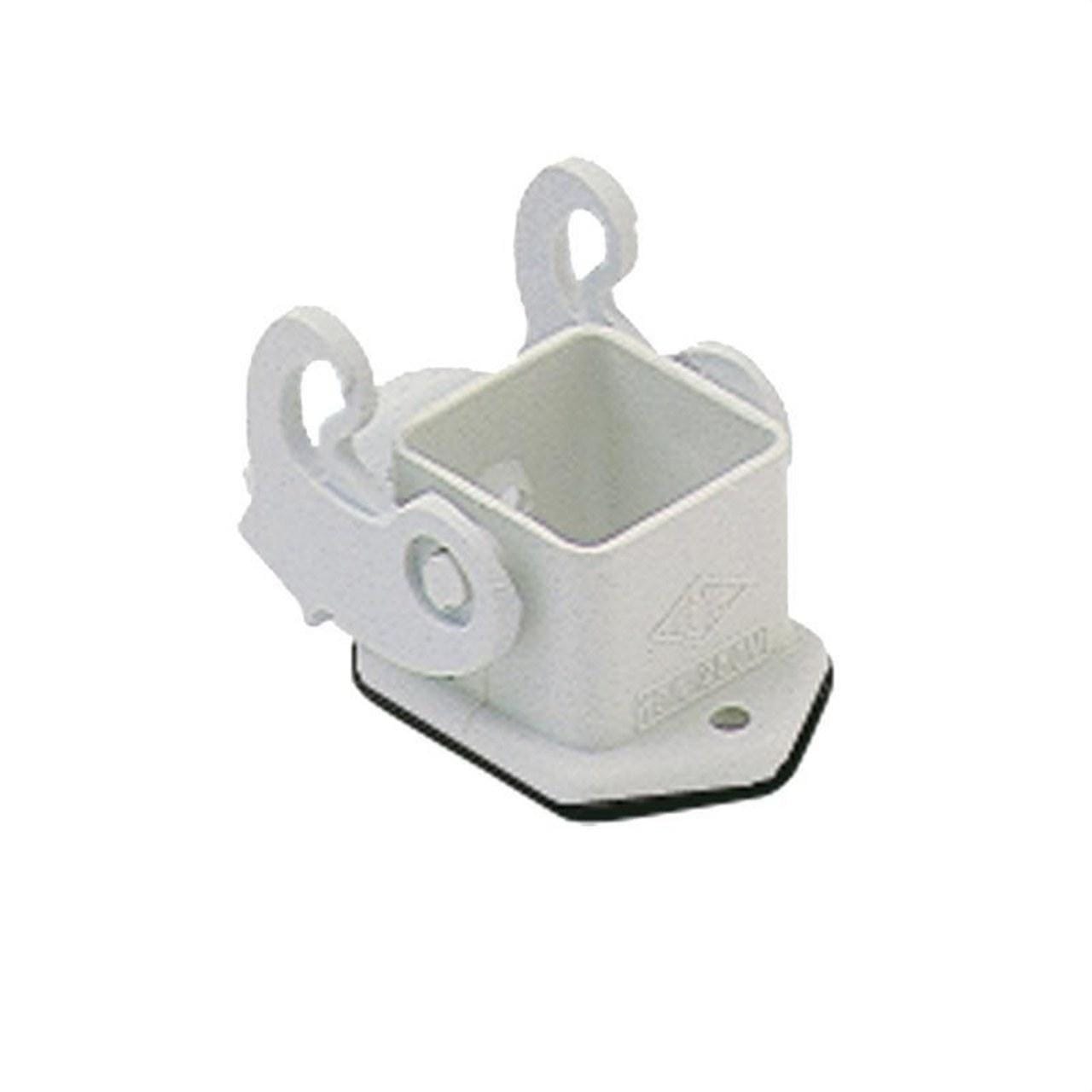ILME - Zócalo angular conector ILME 3P 10A plástico